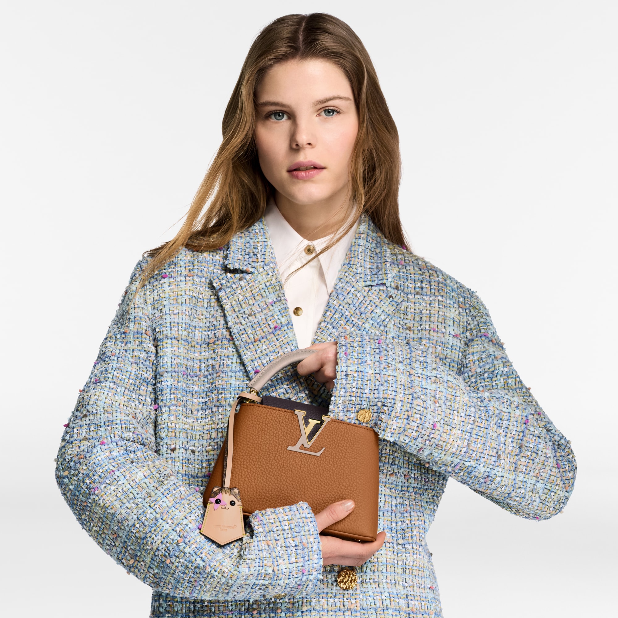 可愛いcharm【LOUIS VUITTON】LV Cat Bag Charm Creme monogram LV Cat Bag Charm . - Accessories | LOUIS VUITTON